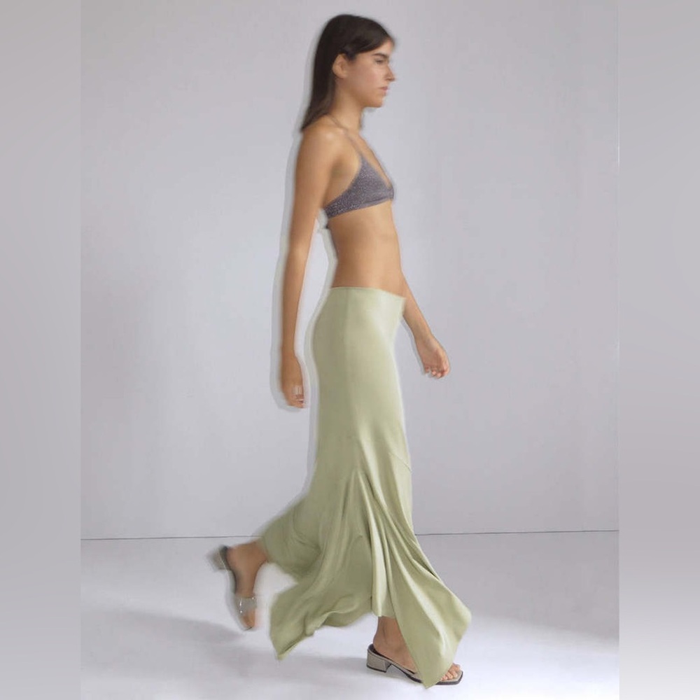 Paloma Wool Green Maxi Skirt